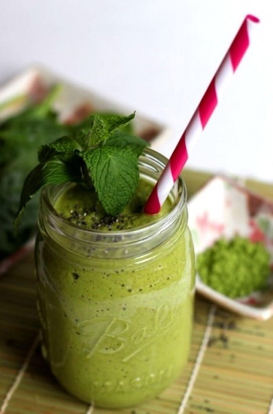 Mint Matcha Smoothie Mint Matcha Smoothie