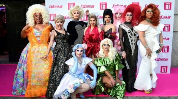 Camp meets politics: Queens on the pink carpet of Drag Race UK premiere
 
Camp meets politics: Queens on the pink carpet of Drag Race UK premiere