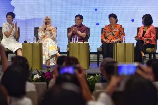 DPM Heng Swee Keat, Josephine Teo express hopes for more women to join PAP and enter politics