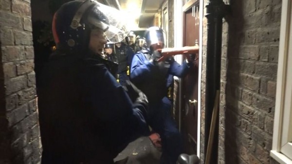 Police raid homes of drug dealers in the capital after surge in violent crime
 
Police raid homes of drug dealers in the capital after surge in violent crime