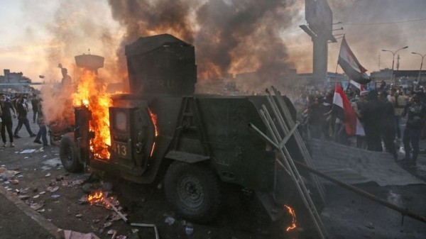 Dangerous disgruntlement throughout Middle East at the heart of Iraq protests
 
Dangerous disgruntlement throughout Middle East at the heart of Iraq protests