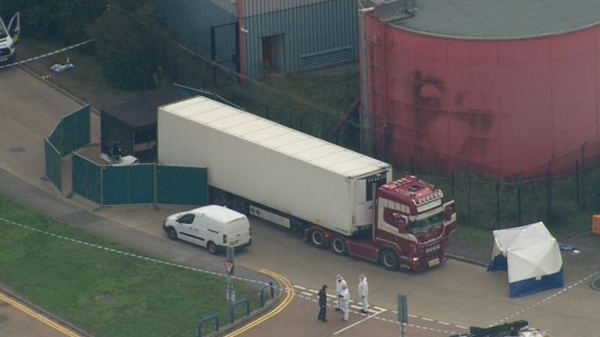 Essex lorry deaths: Maurice Robinson charged with 39 counts of manslaughter
 
Essex lorry deaths: Maurice Robinson charged with 39 counts of manslaughter