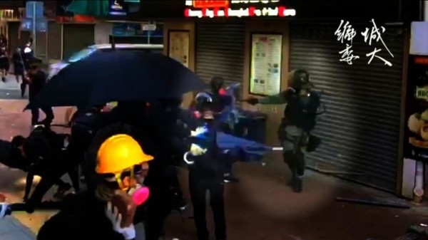 Hong Kong: Boy shot as protesters ignore face mask ban on another night of violence
 
Hong Kong: Boy shot as protesters ignore face mask ban on another night of violence