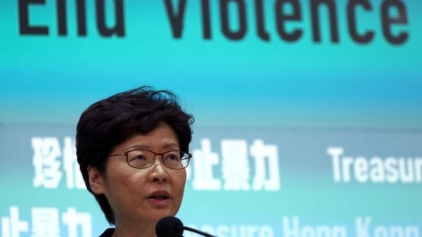 Hong Kong to ban protesters from wearing masks, Carrie Lam confirms
 
Hong Kong to ban protesters from wearing masks, Carrie Lam confirms