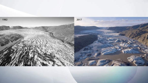 Iceland's disappearing glaciers revealed in new drone images
 
Iceland's disappearing glaciers revealed in new drone images