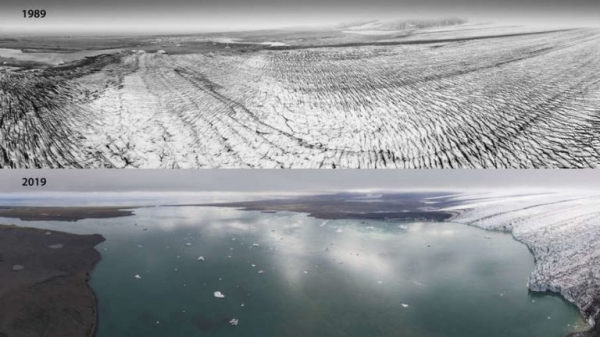 Iceland's disappearing glaciers revealed in new drone images
 
Iceland's disappearing glaciers revealed in new drone images