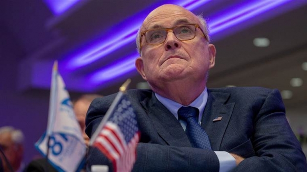 Giuliani attacks foes, claims again to have 'insurance' to stay in Trump's good graces