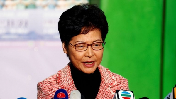 Hong Kong: Record turnout in elections seen as poll on pro-democracy protests
 
Hong Kong: Record turnout in elections seen as poll on pro-democracy protests