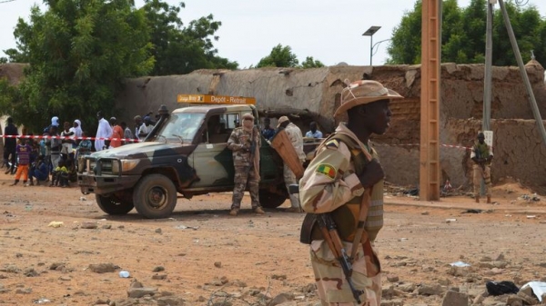 Mali: At least 54 killed in one of deadliest attacks on soldiers for 10 years
 
Mali: At least 54 killed in one of deadliest attacks on soldiers for 10 years