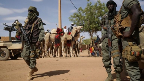Mali: At least 54 killed in one of deadliest attacks on soldiers for 10 years
 
Mali: At least 54 killed in one of deadliest attacks on soldiers for 10 years