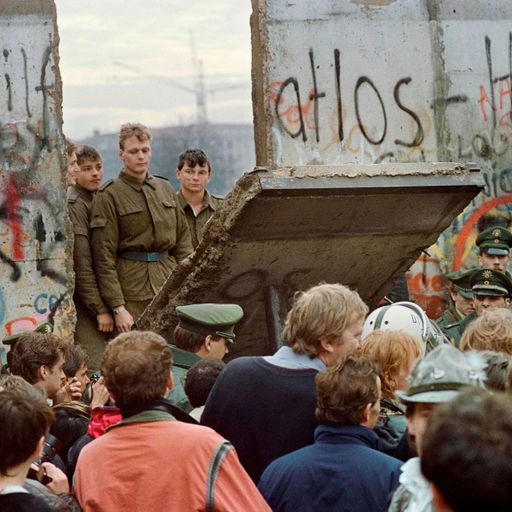 No wall too high to be broken down, says Angela Merkel on Berlin Wall anniversary
 
No wall too high to be broken down, says Angela Merkel on Berlin Wall anniversary