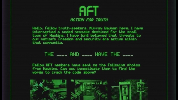 Stranger Things at Secret Cinema: How to survive the Upside Down
 
Stranger Things at Secret Cinema: How to survive the Upside Down