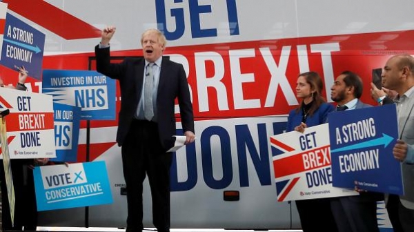 UK PM Boris Johnson says all Conservative candidates back his Brexit deal