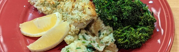 "Dijon-aise" Fish with Big Breadcrumbs and Warm Ranch Potatoes | Rachael Ray