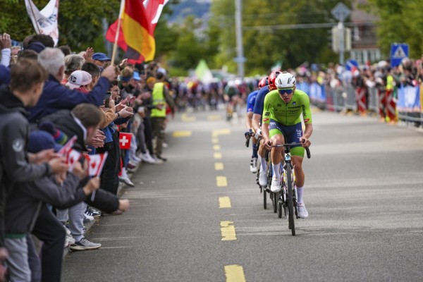 
Tadej Pogačar equals one of cycling’s most prestigious feats with world championship win
