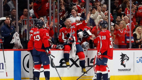 
NHL legend Alex Ovechkin hits 700 assists in Washington Capitals’ win over Vegas Golden Knights
