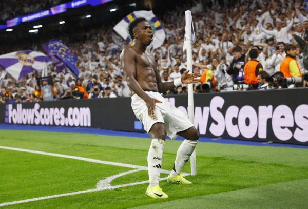 Champions League Tuesday review: Vinícius Jr. nets hat-trick as Real Madrid makes stunning comeback over Borussia Dortmund
 
Champions League Tuesday review: Vinícius Jr. nets hat-trick as Real Madrid makes stunning comeback over Borussia Dortmund