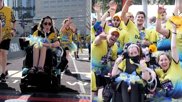 Woman with muscular dystrophy completes 12 marathons in wheelchair for charity: ‘Won’t let it define me’ Woman with muscular dystrophy completes 12 marathons in wheelchair for charity: ‘Won’t let it define me’