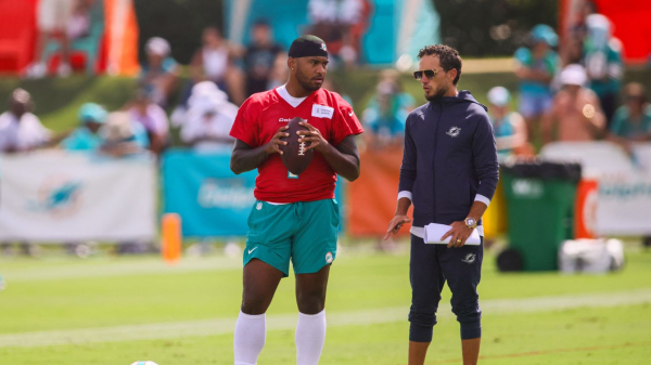 
Miami Dolphins’ Tua Tagovailoa says he loves football ‘to the death of me’ ahead of return to practice
