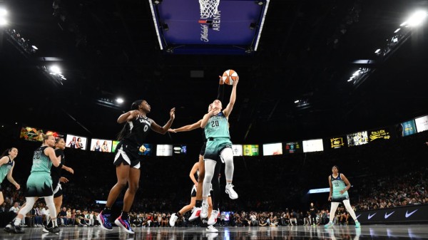 WNBA Playoffs: Las Vegas Aces stave off elimination and keep three-peat hopes alive with win against New York Liberty
 
WNBA Playoffs: Las Vegas Aces stave off elimination and keep three-peat hopes alive with win against New York Liberty