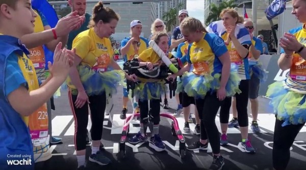 Woman with muscular dystrophy completes 12 marathons in wheelchair for charity: ‘Won’t let it define me’ Woman with muscular dystrophy completes 12 marathons in wheelchair for charity: ‘Won’t let it define me’