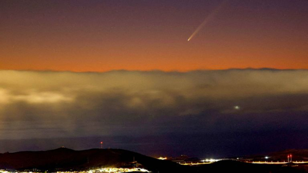 'Most impressive comet of the year' set to burn across the night sky