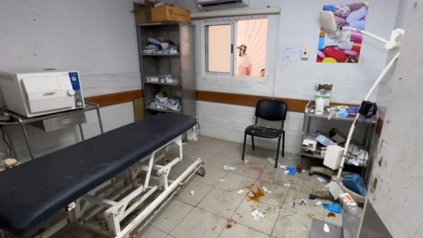 Patients dazed and numb as Israeli raid leaves Gaza hospital in 'catastrophic' state