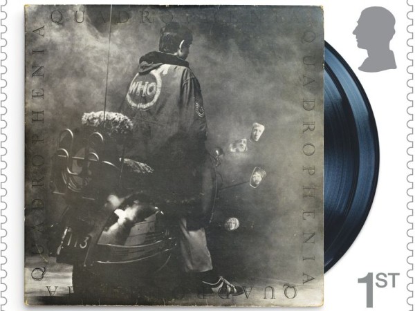 Stamps celebrate 60 years of The Who including iconic album covers