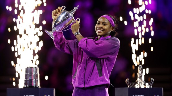 Coco Gauff completes dream run to become youngest to win WTA Finals in 20 years
 
Coco Gauff completes dream run to become youngest to win WTA Finals in 20 years
