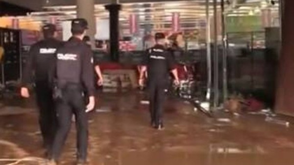 'Extreme danger' red alert for Barcelona warns of more rain on the way - with Spain still reeling from deadly floods