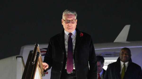 Sir Keir Starmer tells private sector to 'start paying their fair share' on global climate change Sir Keir Starmer tells private sector to 'start paying their fair share' on global climate change