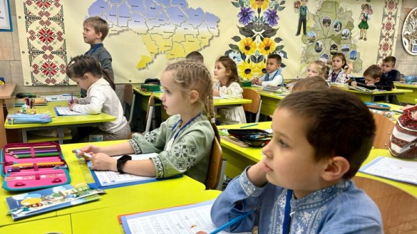 Under siege in Ukraine, schools go underground to keep life as normal as possible for children Under siege in Ukraine, schools go underground to keep life as normal as possible for children