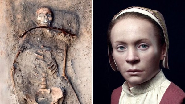'Vampire' returns from the dead: Scientists in Poland rebuild the face of 400-year-old woman 'Vampire' returns from the dead: Scientists in Poland rebuild the face of 400-year-old woman