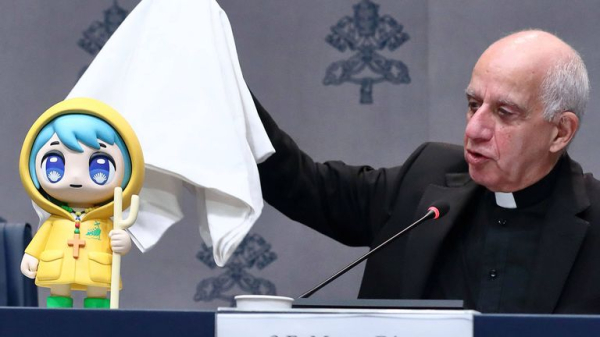 Vatican unveils new cartoon mascot for Catholic Church Vatican unveils new cartoon mascot for Catholic Church