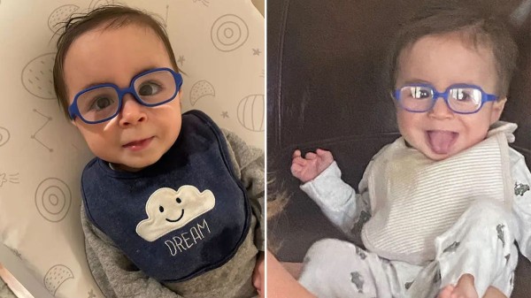 Baby's adorable reaction to his new glasses attracts worldwide attention: 'Melts hearts' Baby's adorable reaction to his new glasses attracts worldwide attention: 'Melts hearts'
