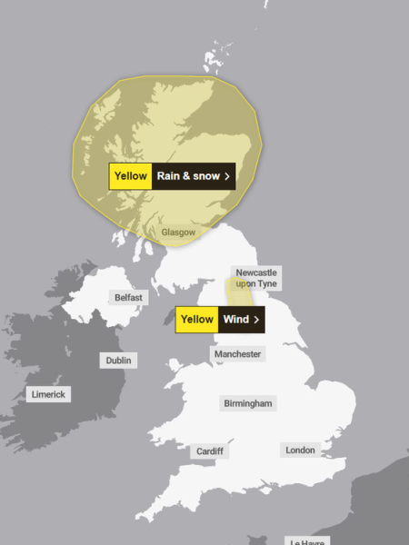 Edinburgh's Hogmanay cancelled due to 'extreme weather' - what are the alerts where you are? Edinburgh's Hogmanay cancelled due to 'extreme weather' - what are the alerts where you are?