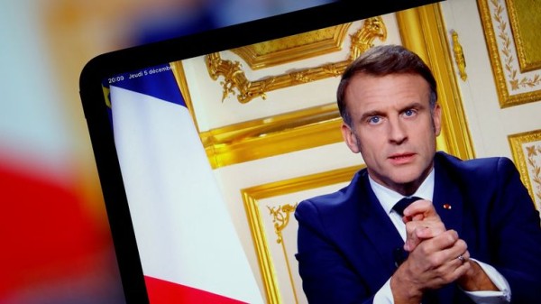 Emmanuel Macron vows to stay in office following prime minister's resignation Emmanuel Macron vows to stay in office following prime minister's resignation