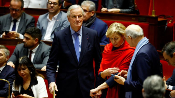 French government collapses as Prime Minister Michel Barnier loses no-confidence vote