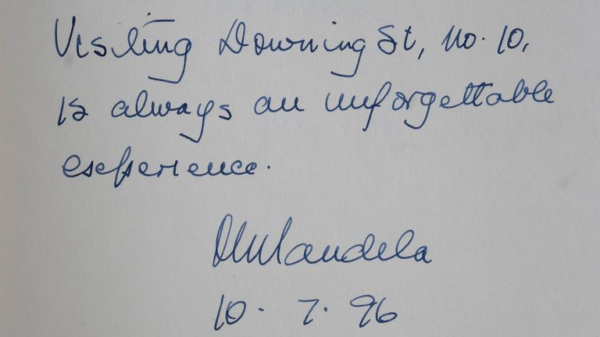Presidents, princes and prime ministers signed extraordinary collection of No 10 visitors' books made public for first time Presidents, princes and prime ministers signed extraordinary collection of No 10 visitors' books made public for first time