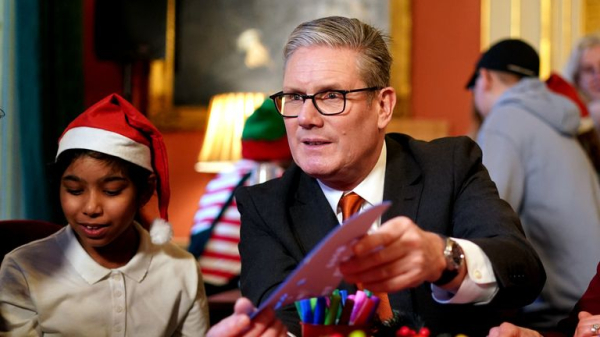 Starmer 'looking towards a better, brighter future' in Christmas message Starmer 'looking towards a better, brighter future' in Christmas message