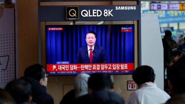 Vote to impeach South Korean president fails after ruling party walkout Vote to impeach South Korean president fails after ruling party walkout