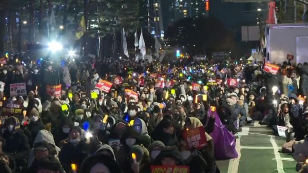 Vote to impeach South Korean president fails after ruling party walkout Vote to impeach South Korean president fails after ruling party walkout