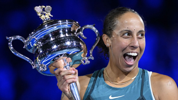 USA’s Madison Keys wins first grand slam title at Australian Open, stunning world No. 1 Aryna Sabalenka in thrilling final
 
USA’s Madison Keys wins first grand slam title at Australian Open, stunning world No. 1 Aryna Sabalenka in thrilling final