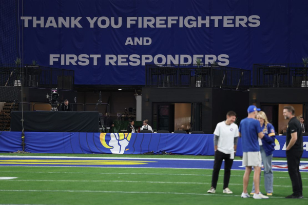 Los Angeles Rams embrace their role as a beacon of light for their fire-ravaged home city
 
Los Angeles Rams embrace their role as a beacon of light for their fire-ravaged home city