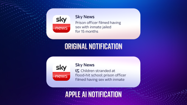 Apple AI feature 'must be revoked' over notifications misleading users, say journalists Apple AI feature 'must be revoked' over notifications misleading users, say journalists