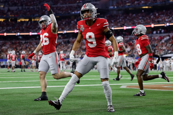 Jack Sawyer’s epic fumble return for a touchdown seals Ohio State’s trip to the college football national championship game
 
Jack Sawyer’s epic fumble return for a touchdown seals Ohio State’s trip to the college football national championship game