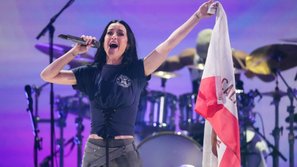 Billie Eilish and Green Day kick off benefit concert for LA fires