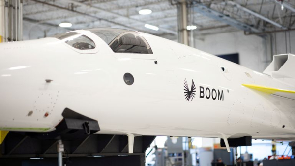 Boom Supersonic's XB-1 prototype jet breaks sound barrier for first time Boom Supersonic's XB-1 prototype jet breaks sound barrier for first time