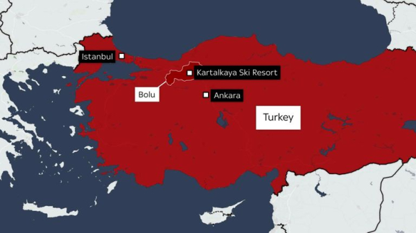 Hotel fire at ski resort in Turkey kills at least 66 people - four people arrested  Hotel fire at ski resort in Turkey kills at least 66 people - four people arrested