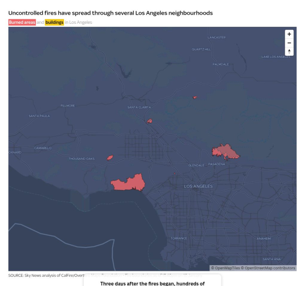LA fires: Data and videos reveal scale of 'most destructive' blazes in modern US history LA fires: Data and videos reveal scale of 'most destructive' blazes in modern US history
